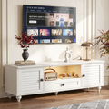 55 Inch Farmhouse TV Stand for TVs Up to 60 Inch